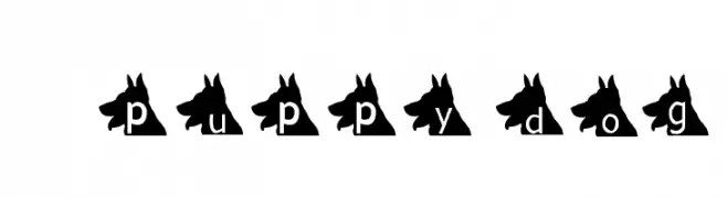 AEZ puppy dog  baixar fontes gratis