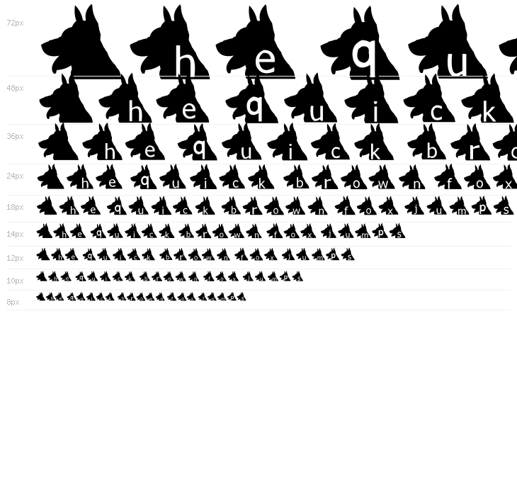 AEZ puppy dog Waterfall