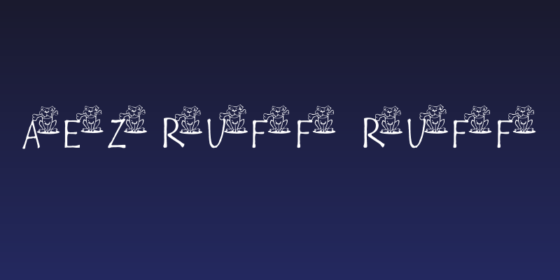 AEZ ruff, ruff Social Header