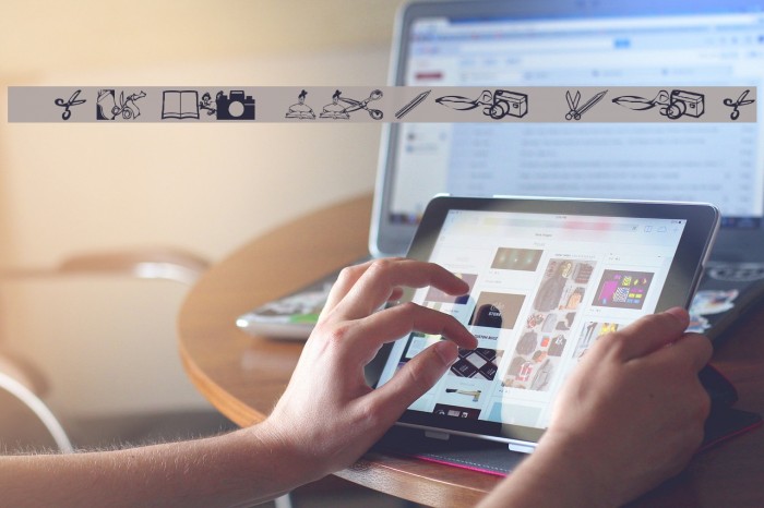 AEZ scrapbooking dings Example 2