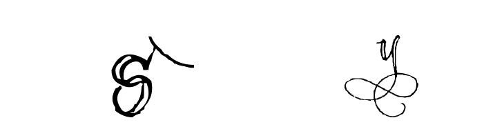 AEZ scripty 2 Font