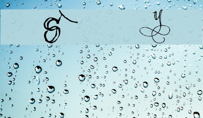 AEZ scripty 2 Font examples