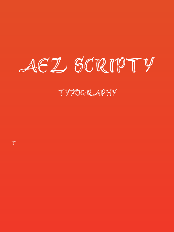 AEZ scripty Poster