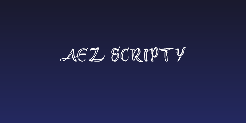 AEZ scripty Social Header