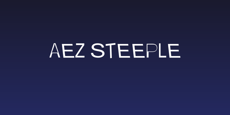 AEZ steeple Social Header