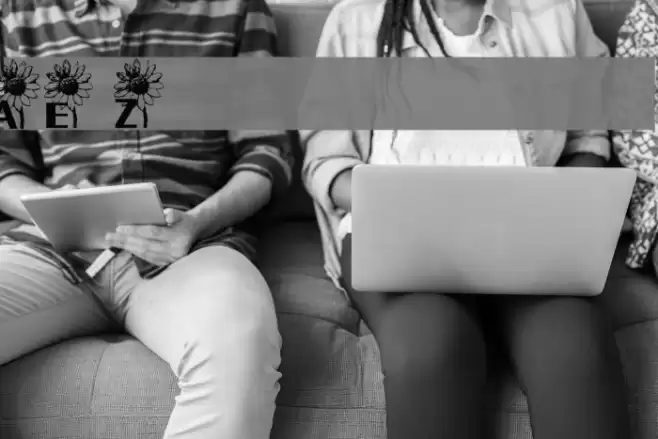 AEZ sunflower letters Font examples