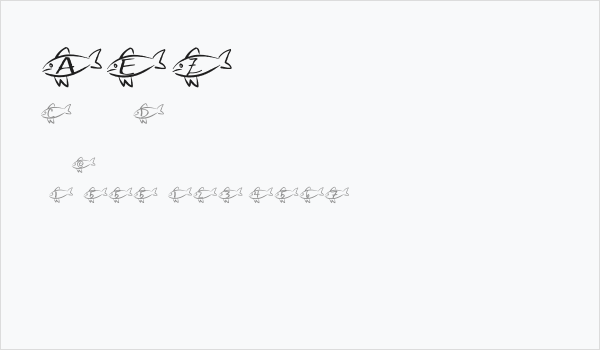 AEZ swim away Business Card