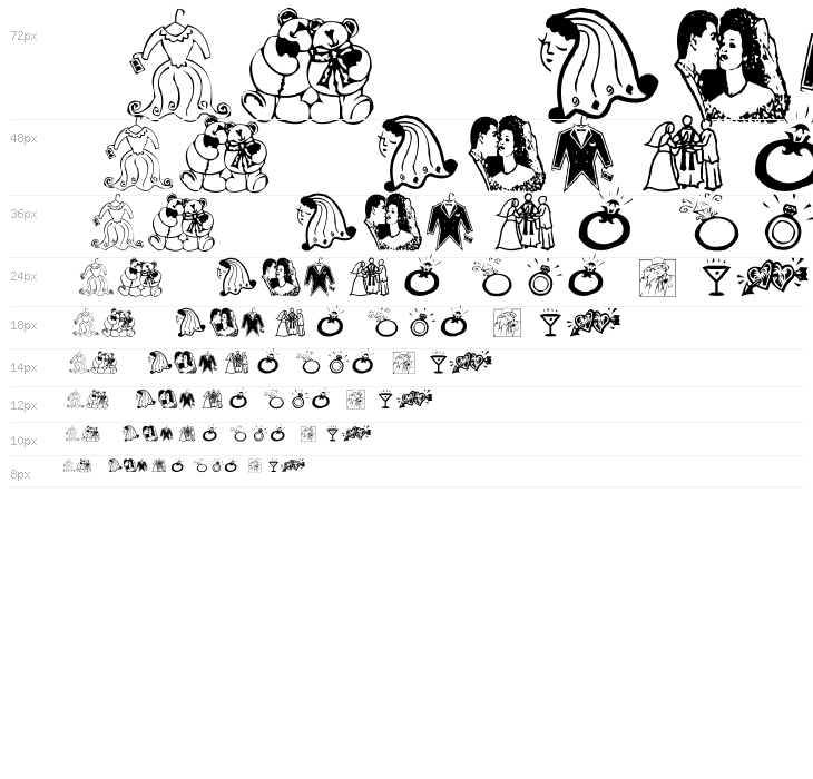 AEZ wedding dings Waterfall