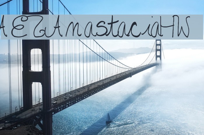 AEZAnastaciaHW Font examples