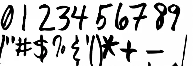 AEZLeighHW Font OTHER CHARS