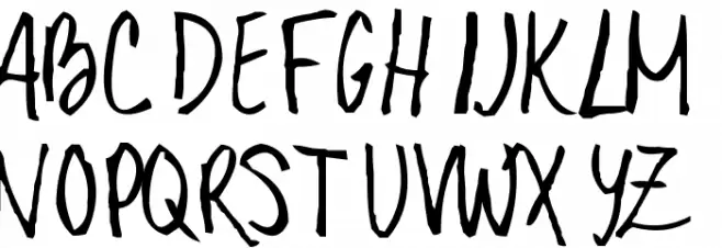 AEZLeighHW 字体 大写