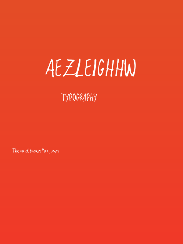 AEZLeighHW Poster