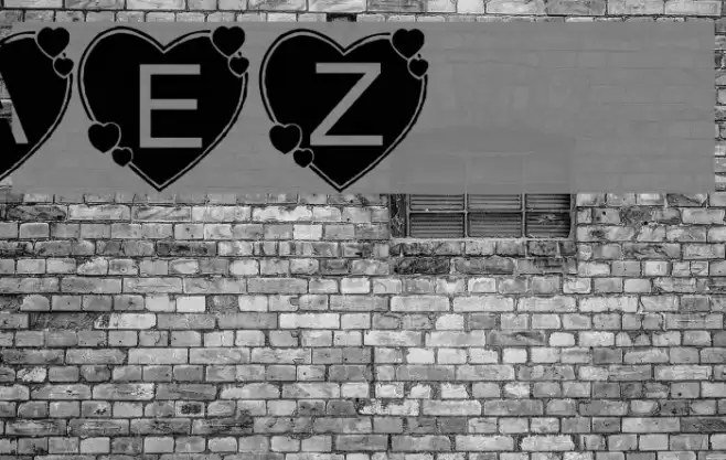 AEZbighearts Font examples