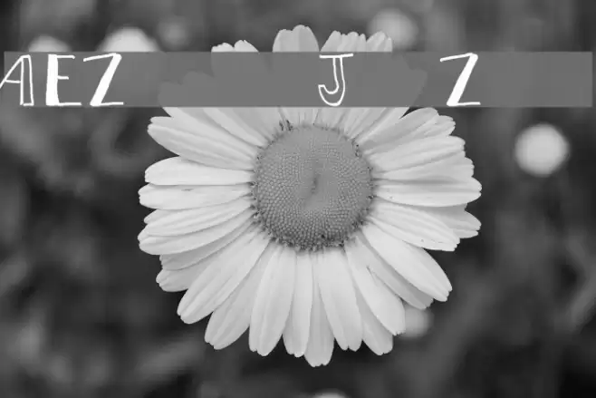 AEZblot by Jon Zittel Font examples