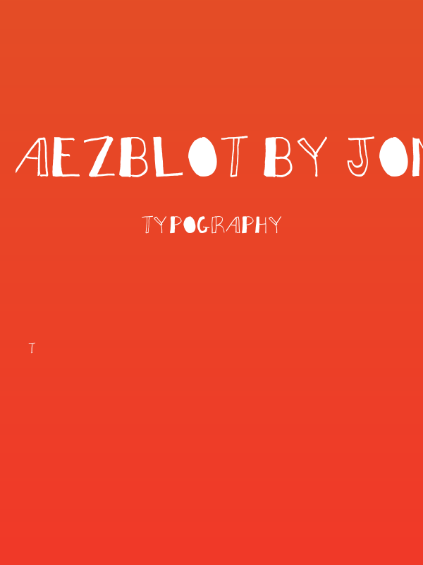 AEZblot by Jon Zittel Poster