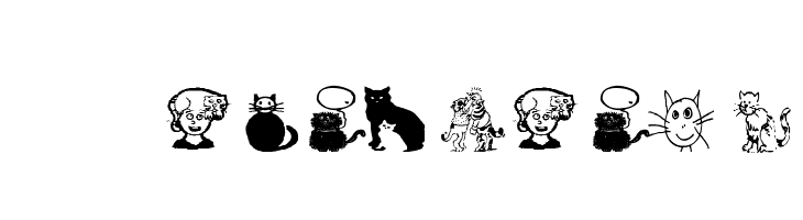 AEZcrazycats Font