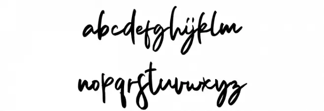 Aedesty Personal Use 字体 小写