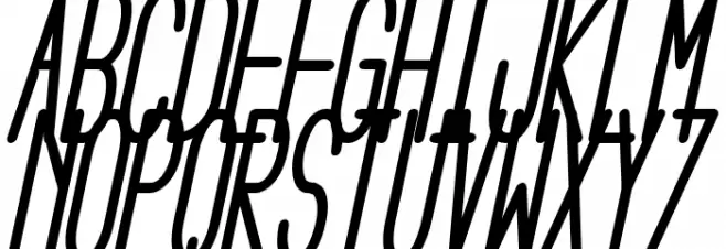 Aeg Flyon Now bold cursive Italic Шрифта ВЕРХНИЙ