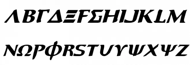 Aegis Italic फ़ॉन्ट लोअरकेस