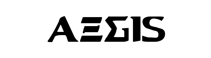 Aegis Font