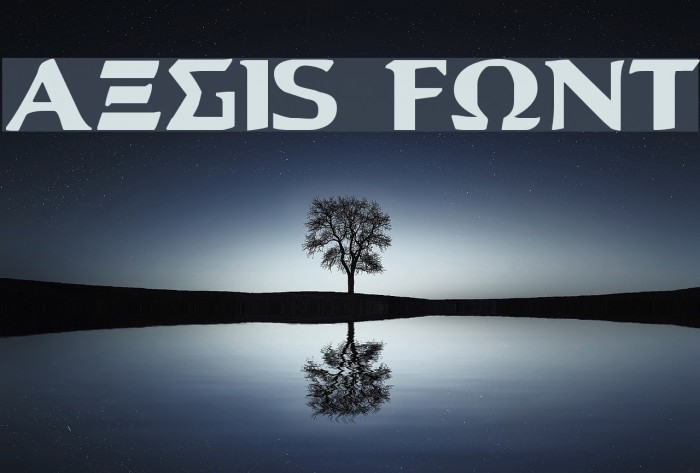 Aegis Font examples
