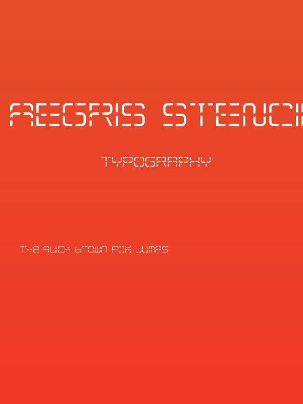 Aegris Stencil Poster