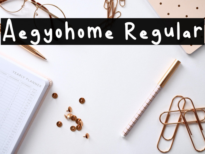 Aegyohome Regular Example 3