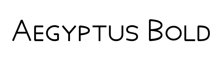 Aegyptus Bold  les polices de caractères gratuit tlcharger