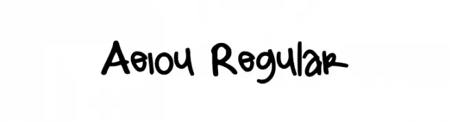 Aeiou Regular 