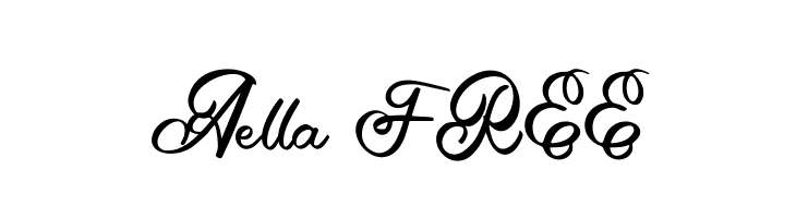 Aella FREE  नि: शुल्क फ़ॉन्ट्स डाउनलोड