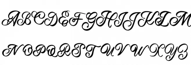 AellaFREE Schriftart Groß