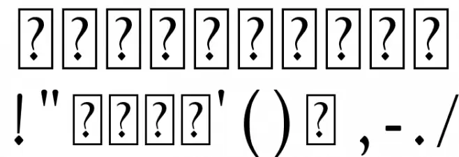 Aerea Font OTHER CHARS