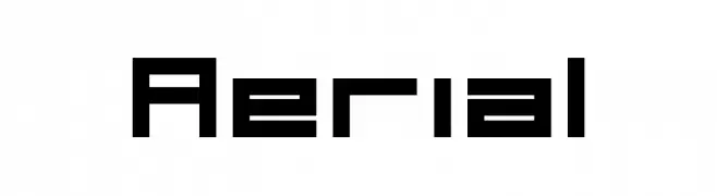 Aerial  font caratteri gratis