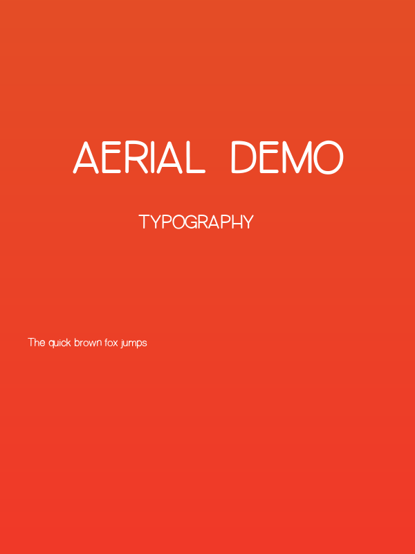 Aerial_Demo Poster