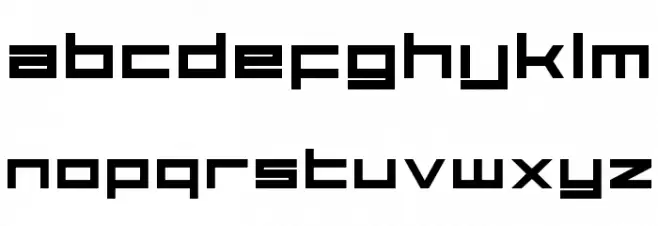 Aerial Шрифта строчной