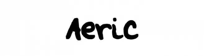 Aeric  Free Fonts Download