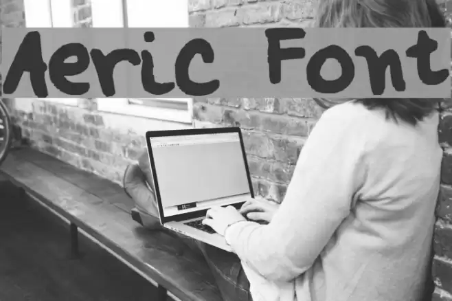 Aeric Font examples