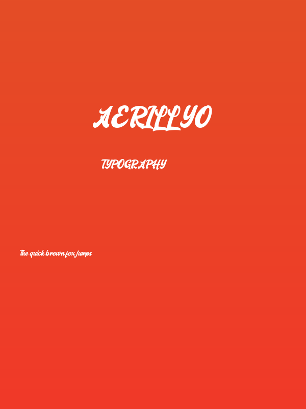Aerillyo Poster