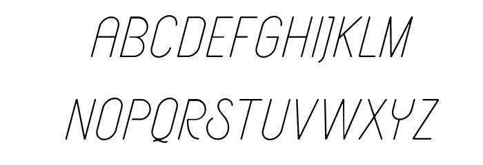 AeriozDemo Font LOWERCASE
