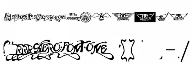 Aero Font One Font OTHER CHARS