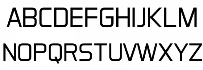 Aero Matics Display Light Regular फ़ॉन्ट लोअरकेस