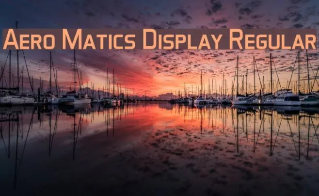 Aero Matics Display Regular Example 2