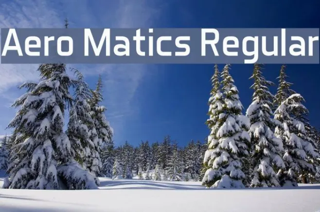 Aero Matics Regular Example 1