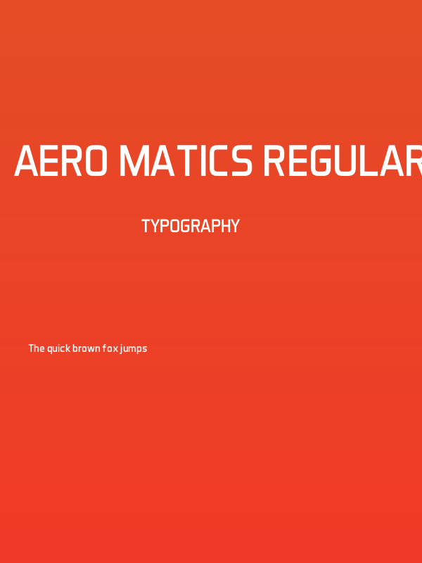 Aero Matics Regular Poster