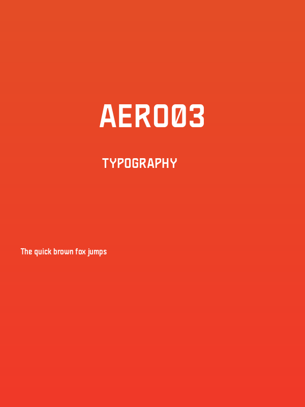 Aero03 Poster