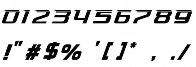 Aero Font OTHER CHARS