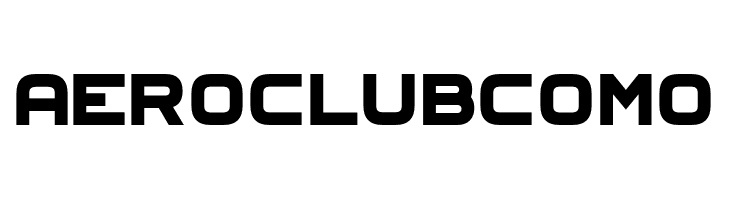 AeroClubComo  免费字体下载