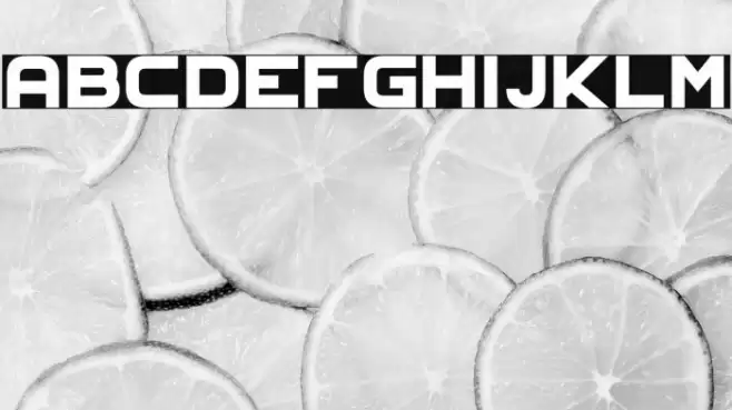 AeroClubComo Font examples