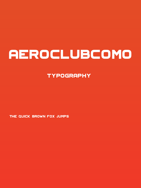 AeroClubComo Poster