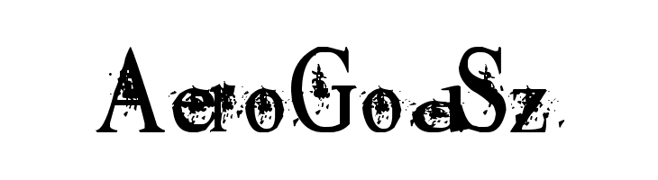 AeroGodSz Font